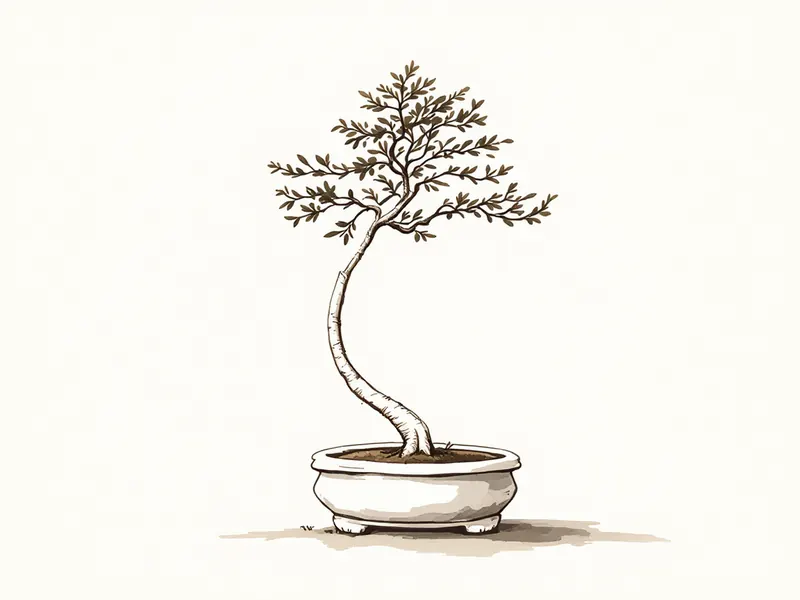 bunjin, ink drawing
