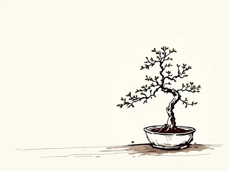 chuhin, ink drawing